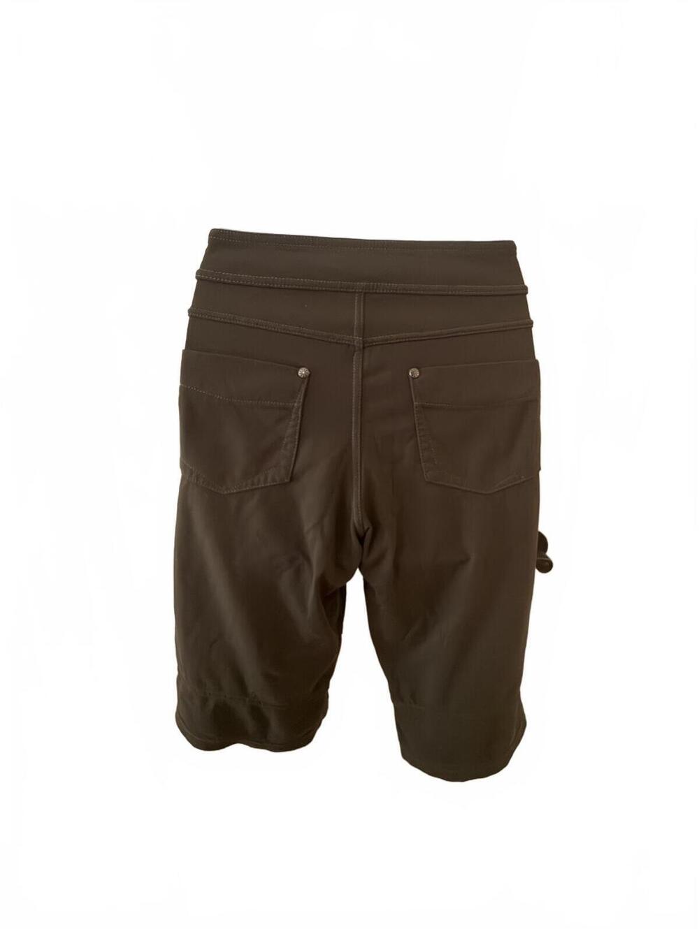 Athleta Olive Athletic Hiking Shorts Size M - Picture 3 of 4